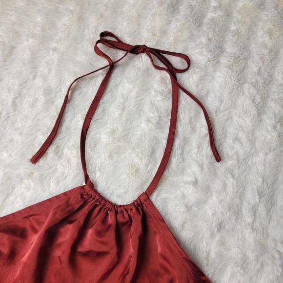 Forever 21 dark red blouse size S - Picture 4 of 5